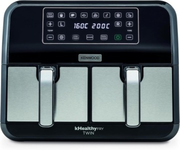 Фритюрница Kenwood HFM20.000MB (NK) AirFryer Double 2x4L без жира