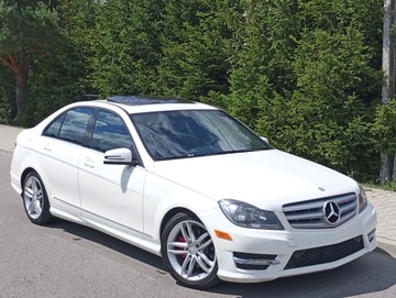 Mercedes Klasa C W205 2013 Automat Biała Perła Skóra Kamera Pakiet AMG Lift, zdjęcie 6