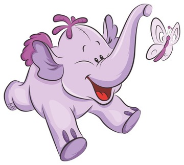 NAKLEJKA NA OKNO MEBLE LUSTRO HEFFALUMP PUCHATEK