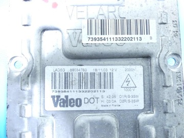 MĚNIČ LEVÝ XENON ALFA ROMEO 166 89034783, 73160057L-36-03