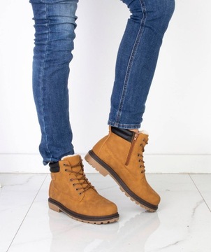 7804 МУЖСКИЕ УТЕПЛЕННЫЕ БОТИНКИ CAMEL 42