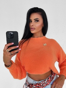 O la Voga Sweater Auramisu Orange S
