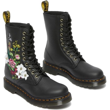 ДР. MARTENS 1490 BLOOM ЧЕРНАЯ НАППА размер 6(39)