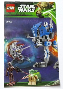 LEGO INSTRUKCJA STAR WARS 75002 AT-RT