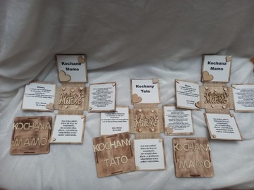 деревянная взрывающаяся коробка, спасибо родителям