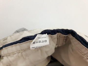 RIVER ISLAND bawełniane SPODENKI chino _ W26