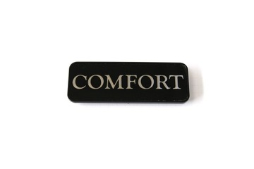 ZNAK NÁPIS " COMFORT '' - OPEL VECTRA B ORIGINÁLNÍ (9196433) NOVÝ