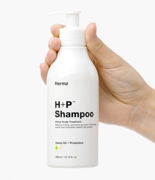 Hermz H+P Szampon Probiotyk ŁUSZCZYCA 300 ml z CBD