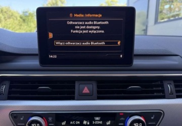 Audi A4 B9 Limousine 2.0 TFSI ultra 190KM 2016 Audi A4 Limousine 2.0 TFSI MANUAL ultra 190KM GWARANCJA zarejestrowany, zdjęcie 27