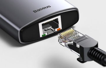 Разветвитель портов BASEUS 3.0 USB HUB 3x USB Slim