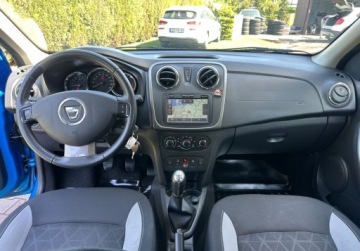 Dacia Sandero II Hatchback 5d TCe  90KM 2014 Dacia Sandero Stepway 0.9TCe 90KM NAVI Led Klima Bezwypadkowy SERWIS Dla w, zdjęcie 17