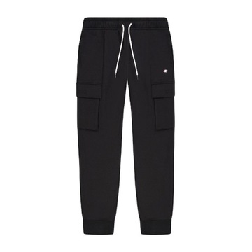 Spodnie dresowe męskie Champion C Logo Cargo Joggers 218345 r.M