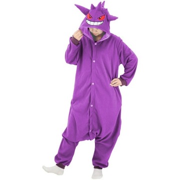 Цельная пижама кигуруми Gengar Pokemon