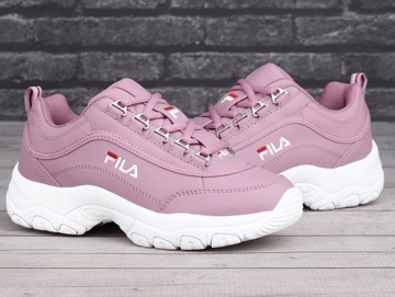 Buty damskie sportowe Fila STRADA LOW WMN WRZOSOWY BIAŁY