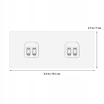 Настенные липкие крючки для вешалок