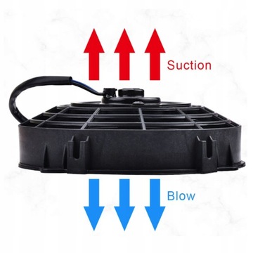 ВЕНТИЛЯТОР КОНДИЦИОНЕРА ВОЗДУХА 12 В 80 Вт 8 дюймов 2250 об/мин