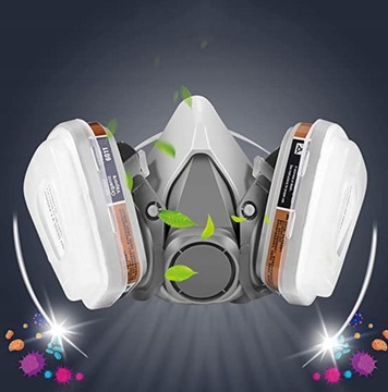 MASKA URZĄDZENIE DO OCHRONY DRÓG ODDECHOWYCH, 6200 PÓŁMASKA PROFESJONALNY