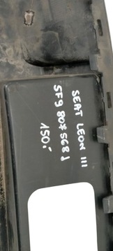 5F9807568J SEAT LEON III 3 2012-2019 SPOILER DOPLNĚNÍ NÁRAZNÍKU ZADNÍHO ZADNÍ