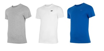 МУЖСКАЯ ФУТБОЛКА 4F СПОРТИВНАЯ ФУТБОЛКА НАБОР ИЗ 3 ШТ.