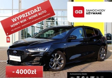 Ford Focus IV Hatchback Facelifting 1.0 EcoBoost 125KM 2024 Ford Focus 1.0 Hybrid 125KM ST-Line X M6 FV23 SalonPL Gwarancja Pakiet ser