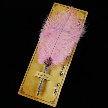 AP 150 Calligraphy Feathers Fountain Pen Dip Pen Writing Ink Set Gift Box