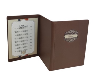 Karta menu model VIP - na 4 kartki A4