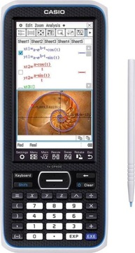 Kalkulator naukowy, graficzny Casio FX-CP400 4,8 cala dotykowy rysik czarny