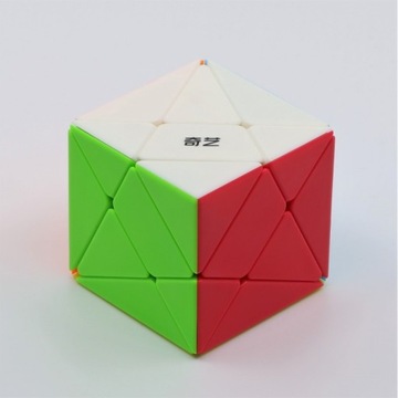 Оригинальный куб QiYi Axis Cube 3x3 без наклеек + подставка QiYi