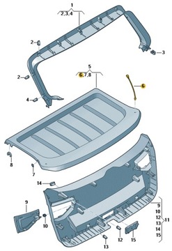 Ряд сиденья ateca cupra ateca оригинал