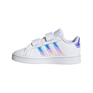 26 ДЕТСКАЯ ОБУВЬ ADIDAS VELCRO HOLOGRAM FW1276