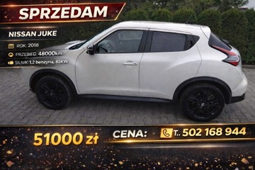 Nissan Juke I SUV Facelifting 1.2 DIG-T (Euro 6) 115KM 2018 NISSAN JUKE (F15) 1.2 DIG-T 115 KM, zdjęcie 8