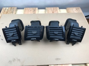 Kratki nawiewu Piano Black Range Rover Sport L320