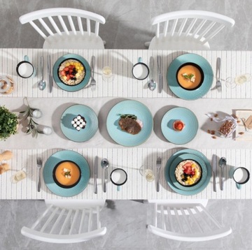 Посуда в стиле рустик Vancasso PLUVO 48 шт./12 персон.