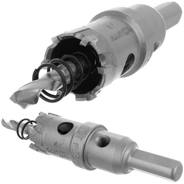 OTWORNICA WIDIOWA KORONKA WIERTŁO DO METALU STALI DREWNA INOXA 22MM JAKOŚĆ