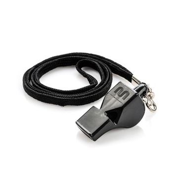 Gwizdek sędziowski METEOR WOLF W500 Czarny