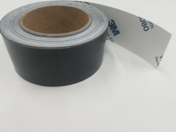 FOLIA 3M TAŚMA NA LISTWY CZARNY MAT DECHROMING