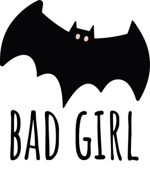 KOSZULKA DAMSKA BATWOMAN BAD GIRL NA WALENTYNKI