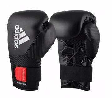 RĘKAWICE BOKSERSKIE Adidas Hybrid 250 czarne 16 OZ