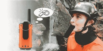 Рация Retevis RT45P, водонепроницаемый IP67, PMR446, 3 км (2 шт.)