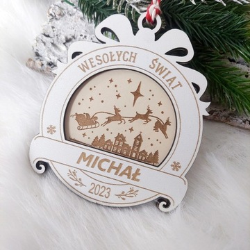 Двухцветная игрушка с гравировкой ВАШЕ ИМЯ 10 см