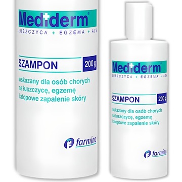 Mediderm, szampon, łuszczyca, egzema, AZS, 200 g