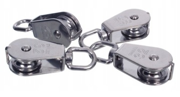 НЕРЖАВЕЮЩИЙ ВЕРЕВОЧНЫЙ БЛОК 20мм СО СЪЕМНЫМ РОЛИКОМ