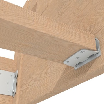 Zaczep do belki środkowej łóżka, złącze łóżka, wspornik środkowy do łóżka