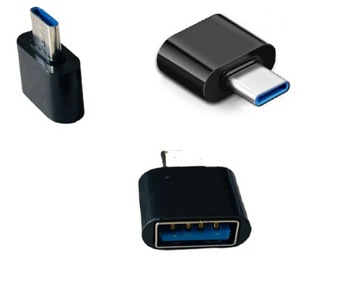 3 X ADAPTER USB /TYP C PRZEJŚCIÓWKA