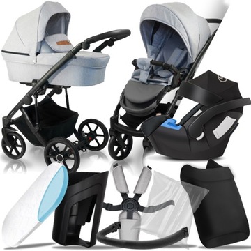 WÓZEK 3W1 BEXA LINE 2.0 L03 I CYBEX ATON 5
