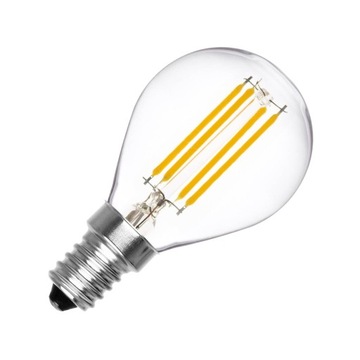 Żarówka led EDISON ozdobna E14 G-45 4W