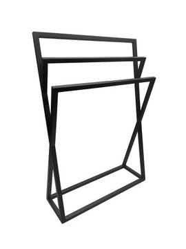 Stojak na ręczniki potrójny X szer 50cm