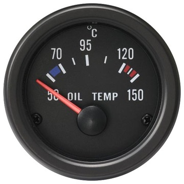 WSKAŹNIK TEMPERATURA OLEJU VDO LOOK Auto Gauge