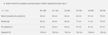 Zimowa kurtka/ płaszcz do kolana z kapturem- SZARA- 56