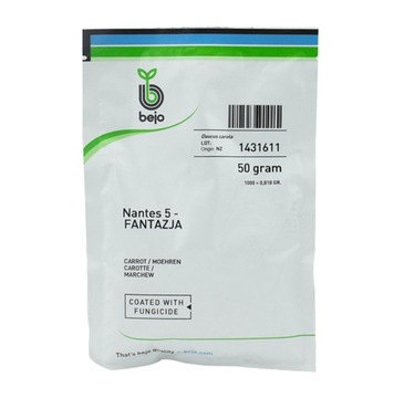 NASIONA MARCHEW JADALNA NANTES 5 FANTAZJA 50 G BEJO